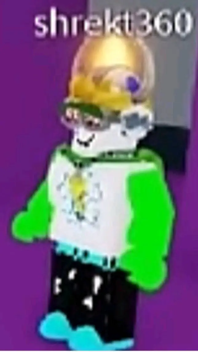 ai character: shrekt360 background