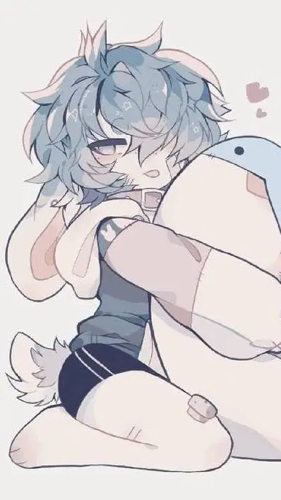 ai character: Axel (femboy)  background