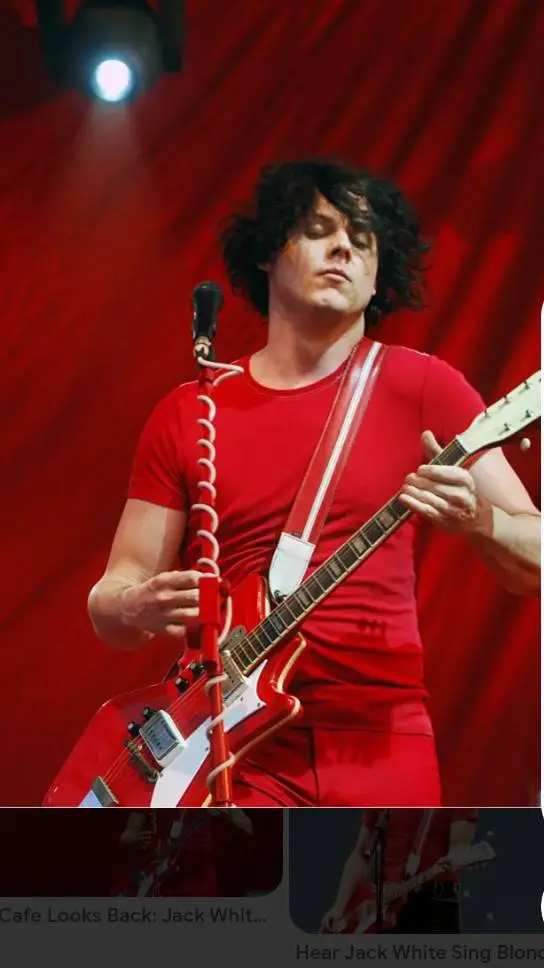 ai character: Jack White background