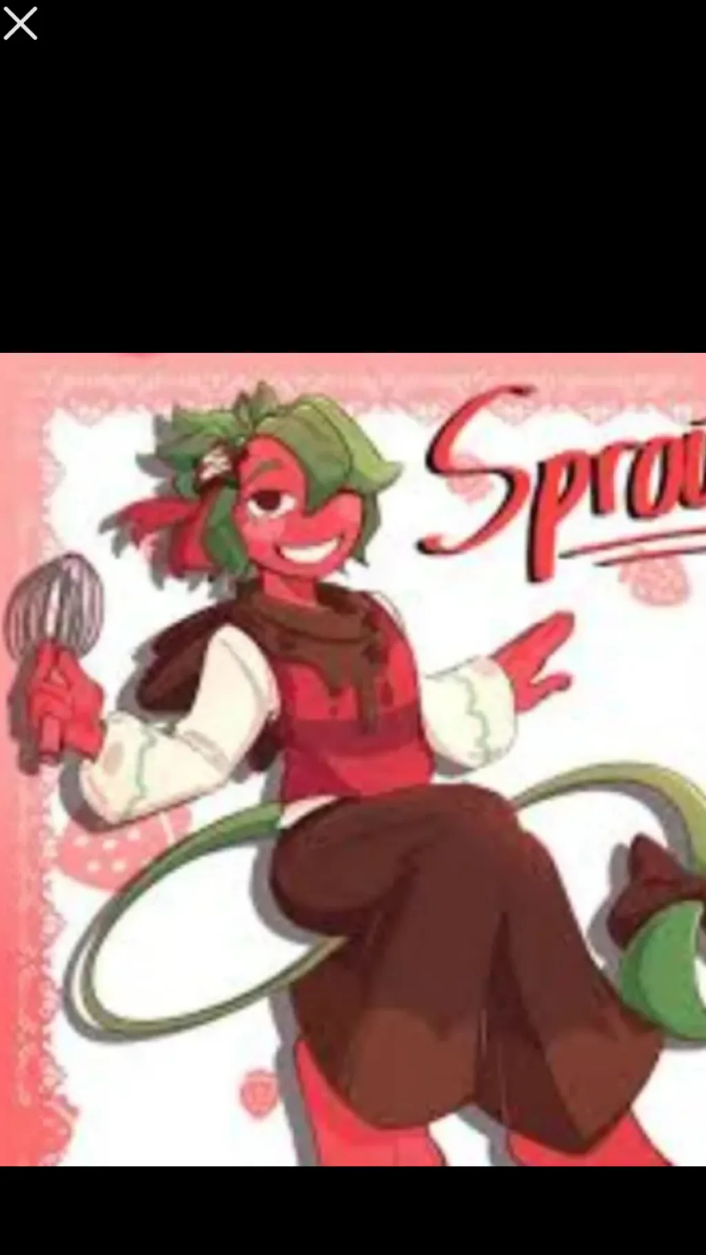 ai character: Sprout background