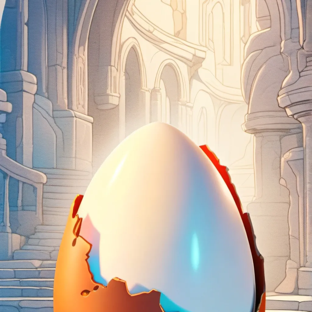 chat with ai character: Яйцо
