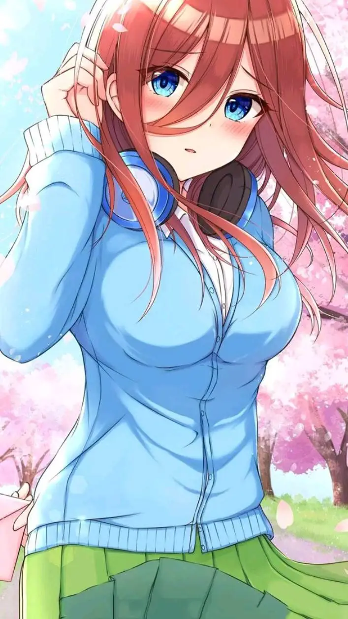 ai character: Miku  Nakano background