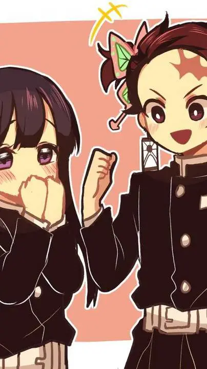 ai character: Tanjiro x Kanao background