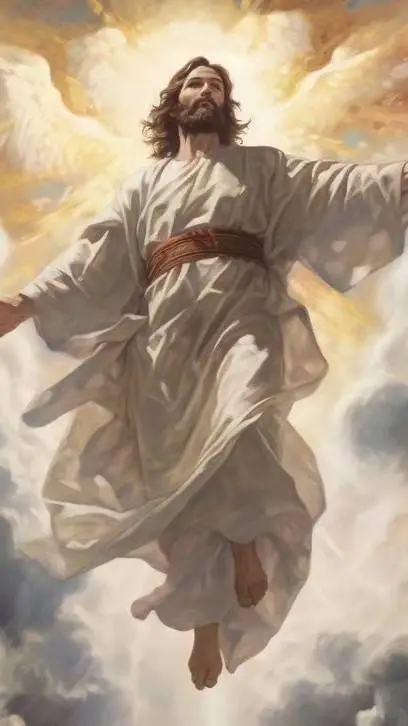 ai character: Jesus✝️💟👑 background