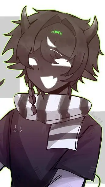 ai character: twixxel :) background