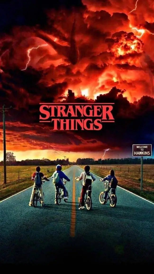 ai character: stranger things background