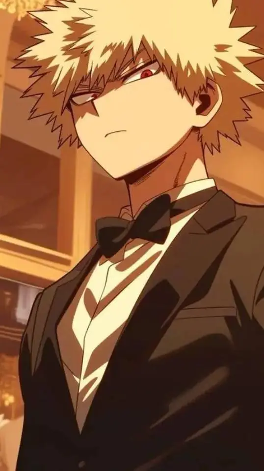 ai character: katsuki bakugo  background
