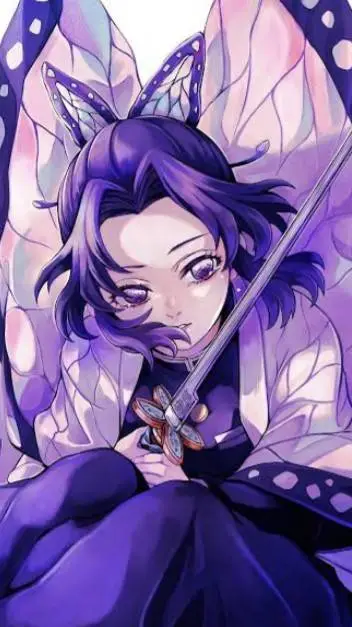 ai character: shinobu kocho  background