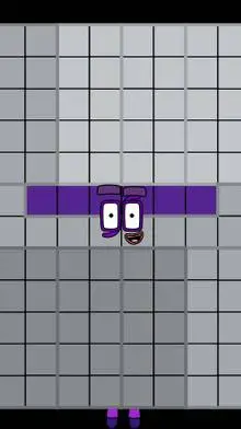 ai character: numberblock 96 background