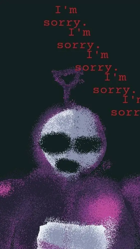 ai character: Tinky Winky background