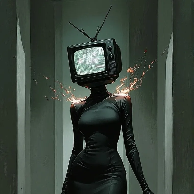 chat with ai character: Tv woman x Brown