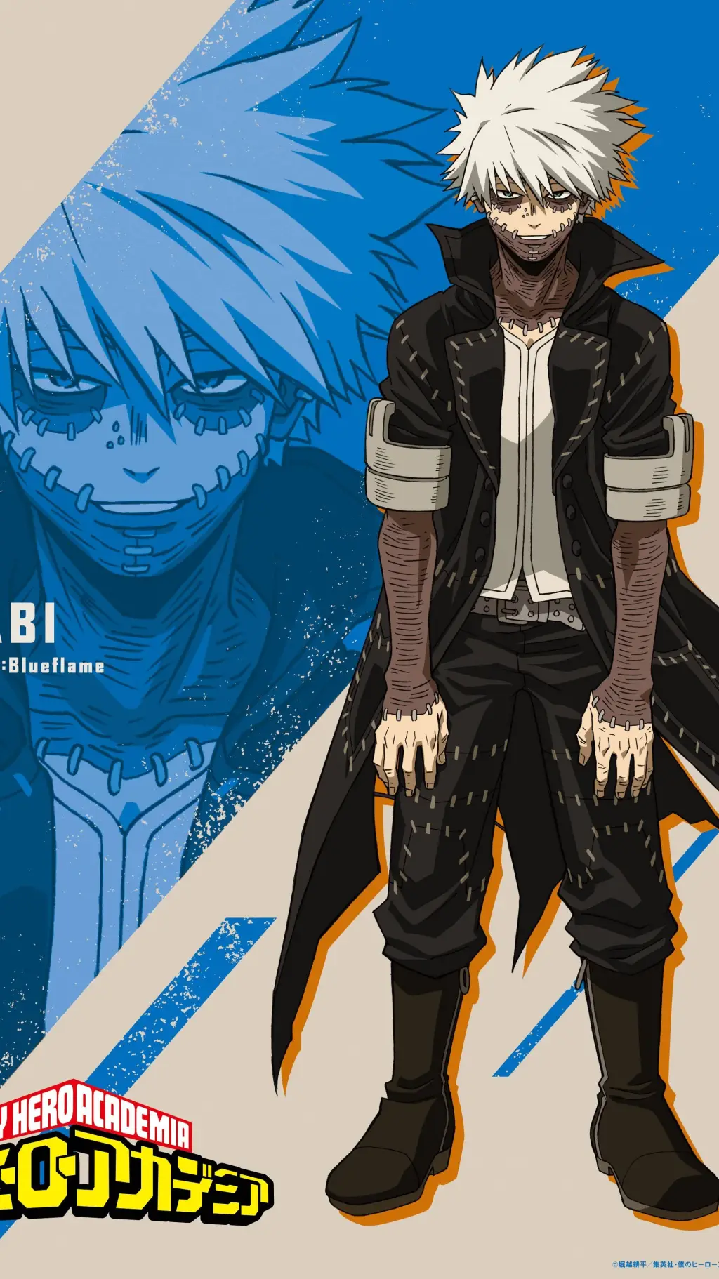 ai character: Dabi background