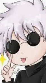 ai character: Satoru gojo background