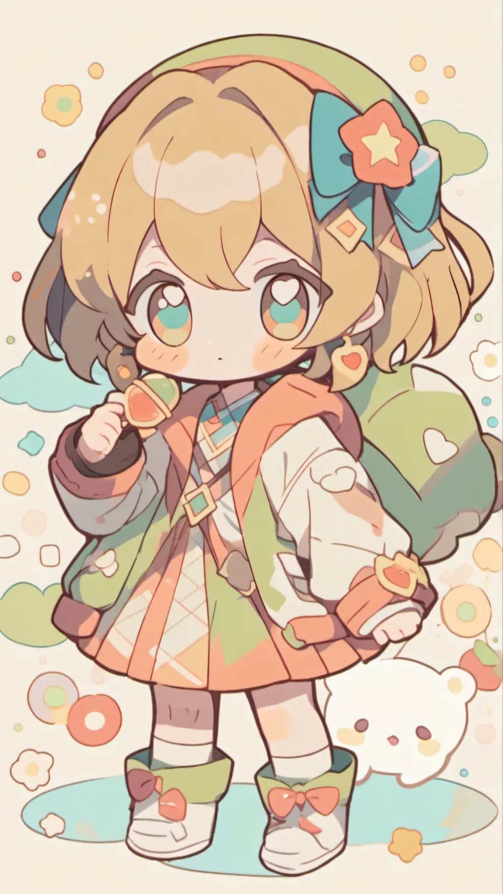 ai character: Your sister Ariana background