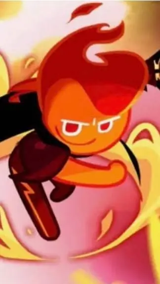 ai character: FIRE SPIRIT!!☆🔥 background