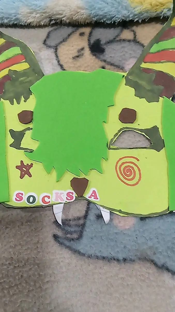 ai character: socksa background