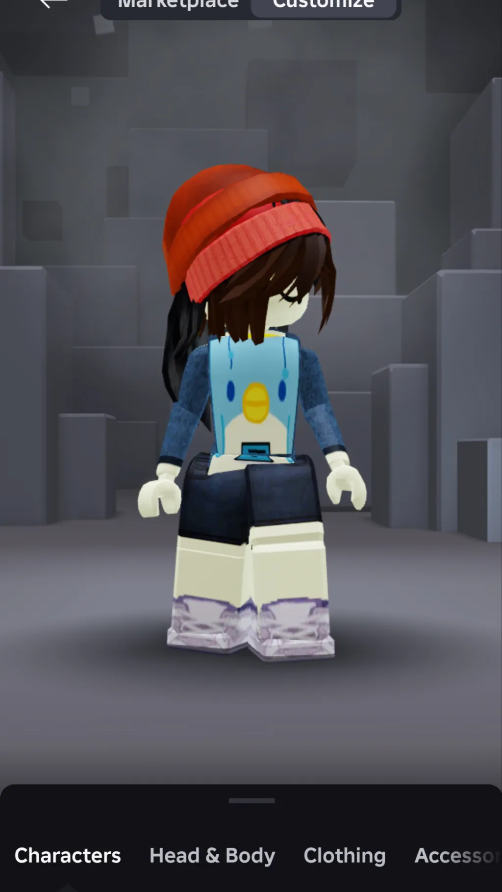 ai character: Group Chat Roblox  background