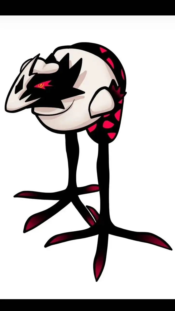 ai character: chickendream. ok. background