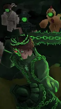 ai character: Hacklord shed background
