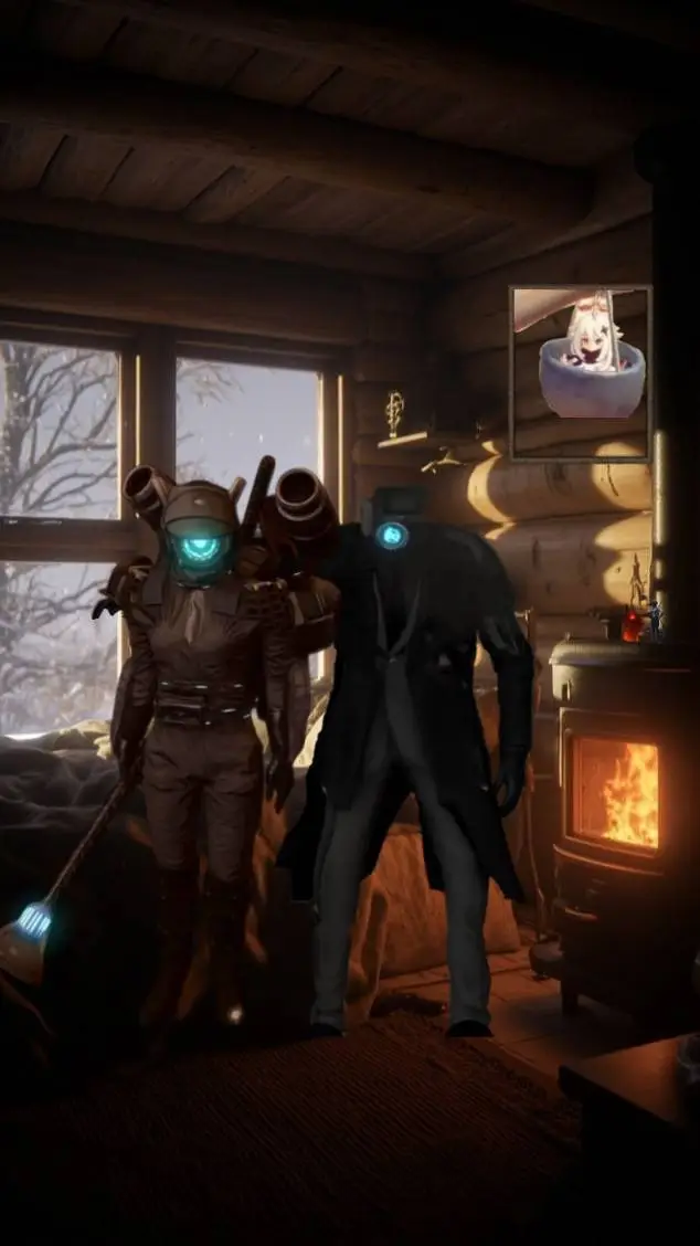 ai character: Plunger man  background