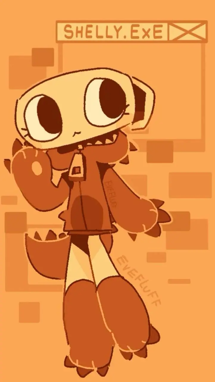 ai character: Shelly x looey background