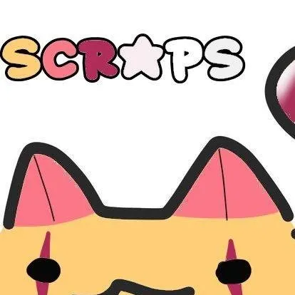 chat with ai character: scraps cat