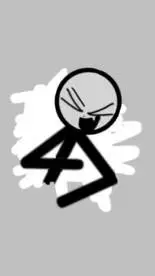 ai character: sticker background
