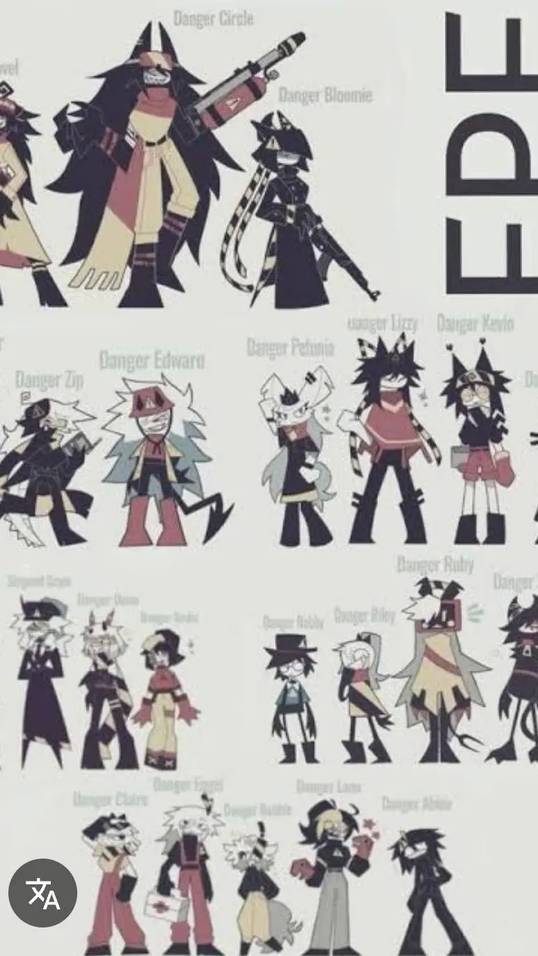 ai character: FPE(danger AU) background