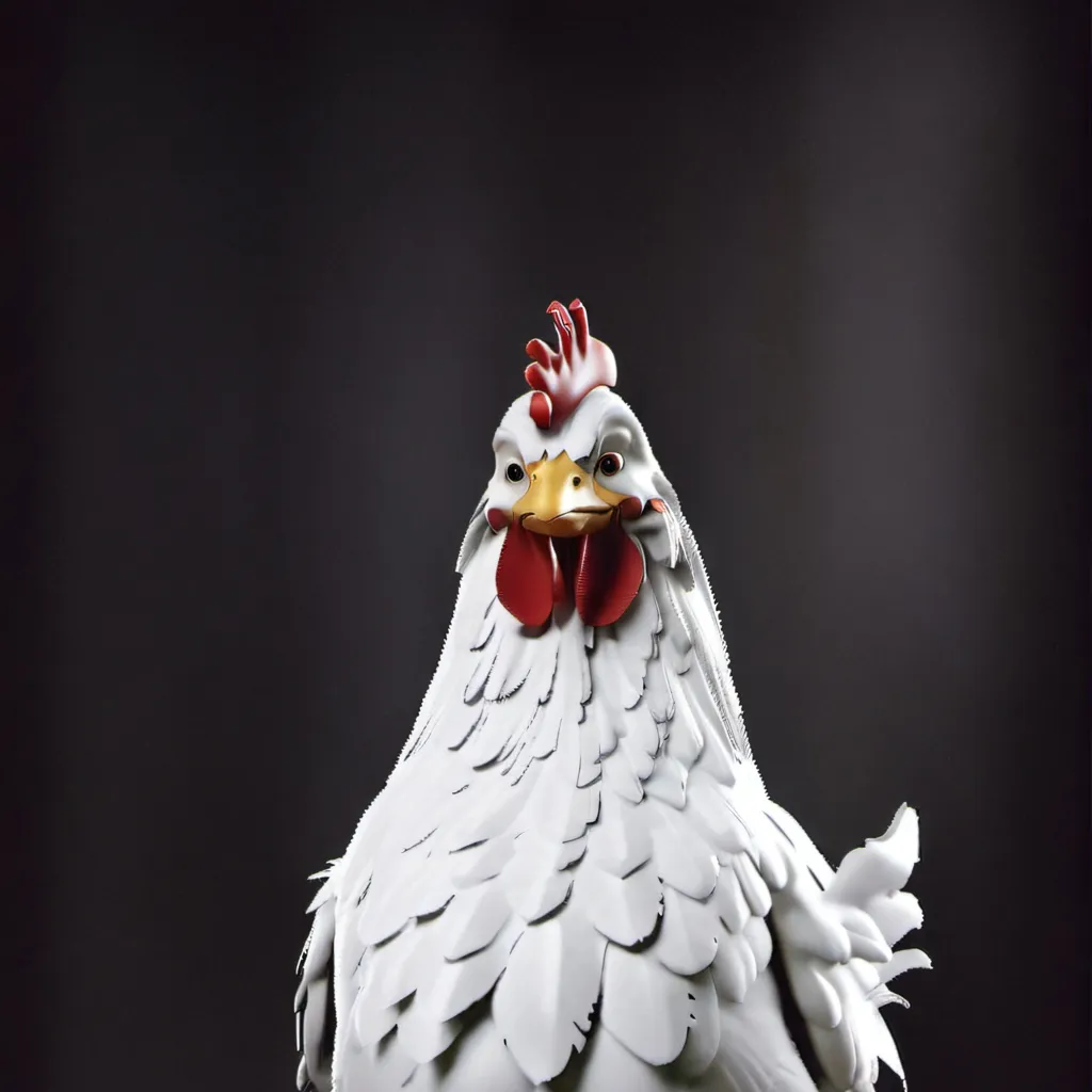 chat with ai character: chicken