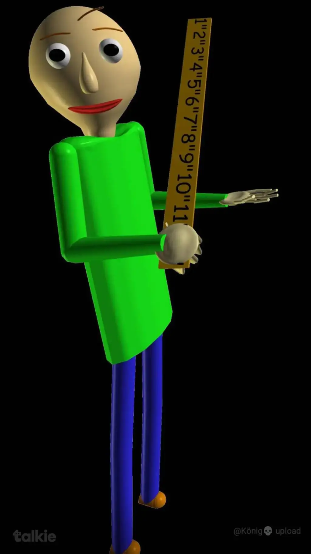 ai character: baldi background