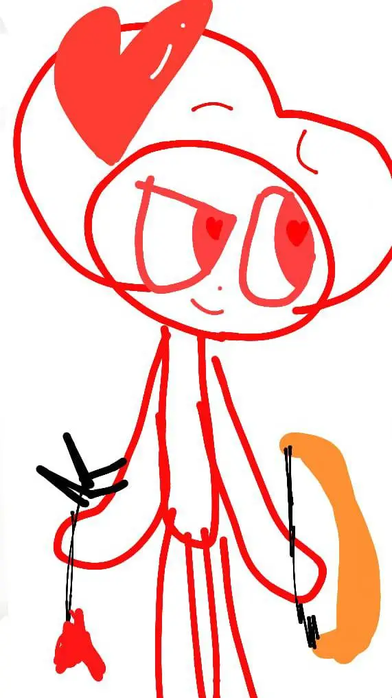 ai character: MIA la Reina amor. background
