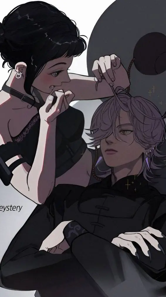 ai character: ZOEY x MYSTERY  background