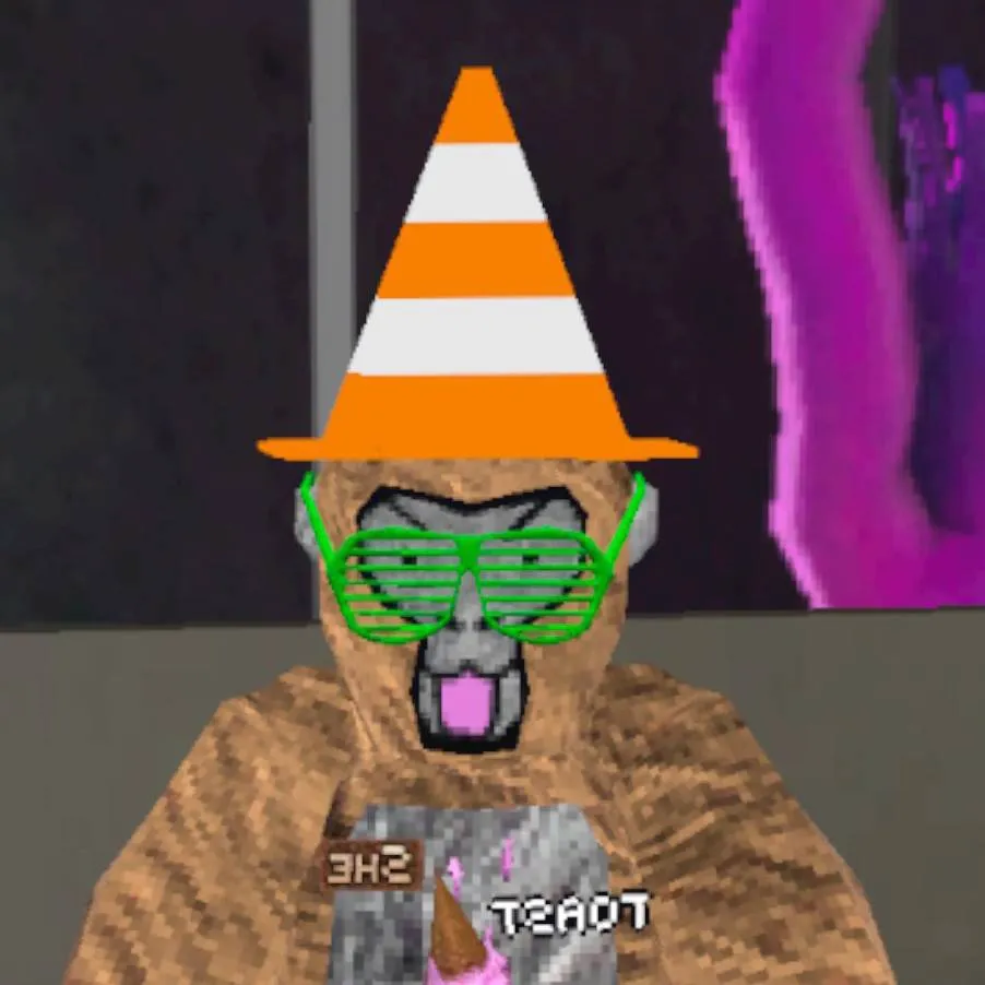 chat with ai character: TOAST(gorilla tag)