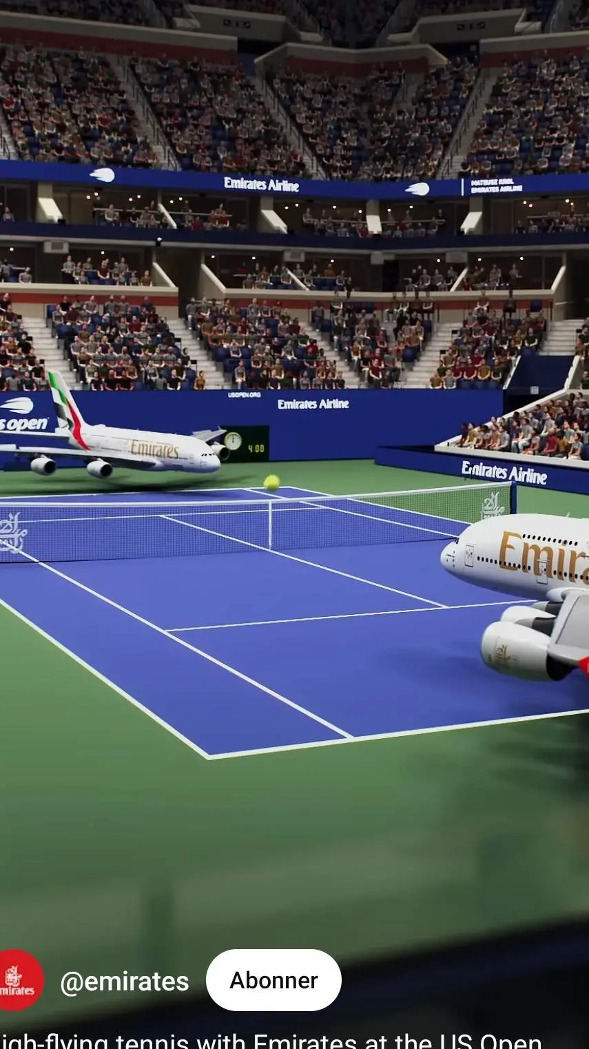 ai character: 2 A380's playing background