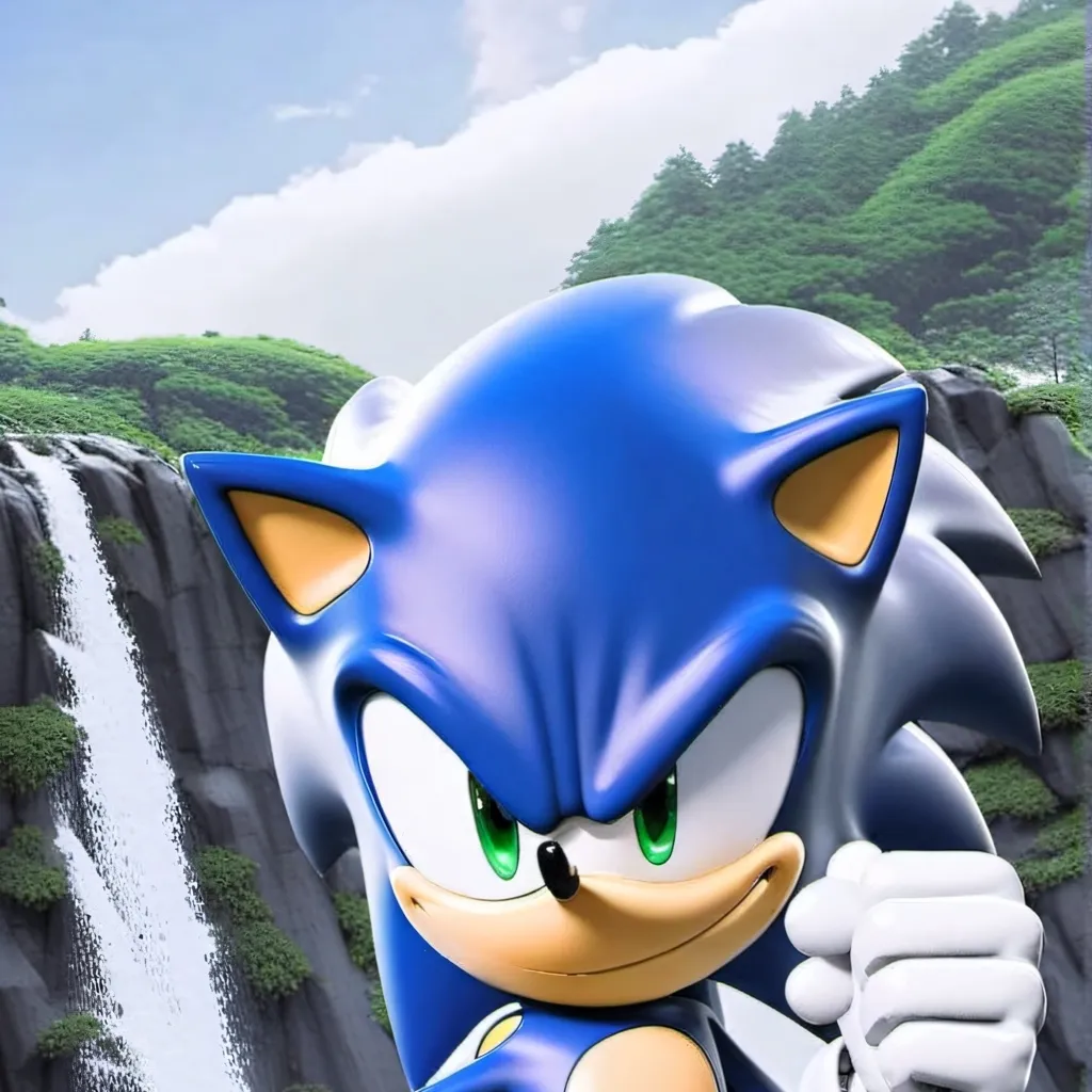 chat with ai character: sonic