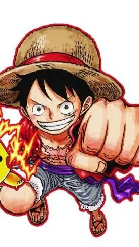 ai character: Monkey D. Luffy background