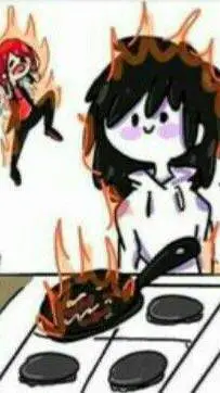 ai character: Creepypasta camp background