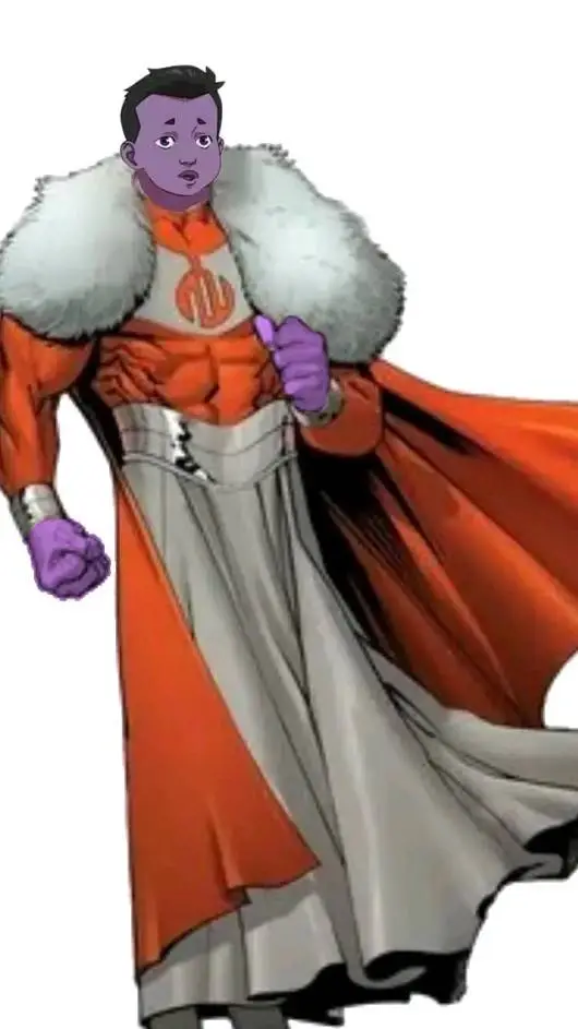 ai character: Oliver invincible background