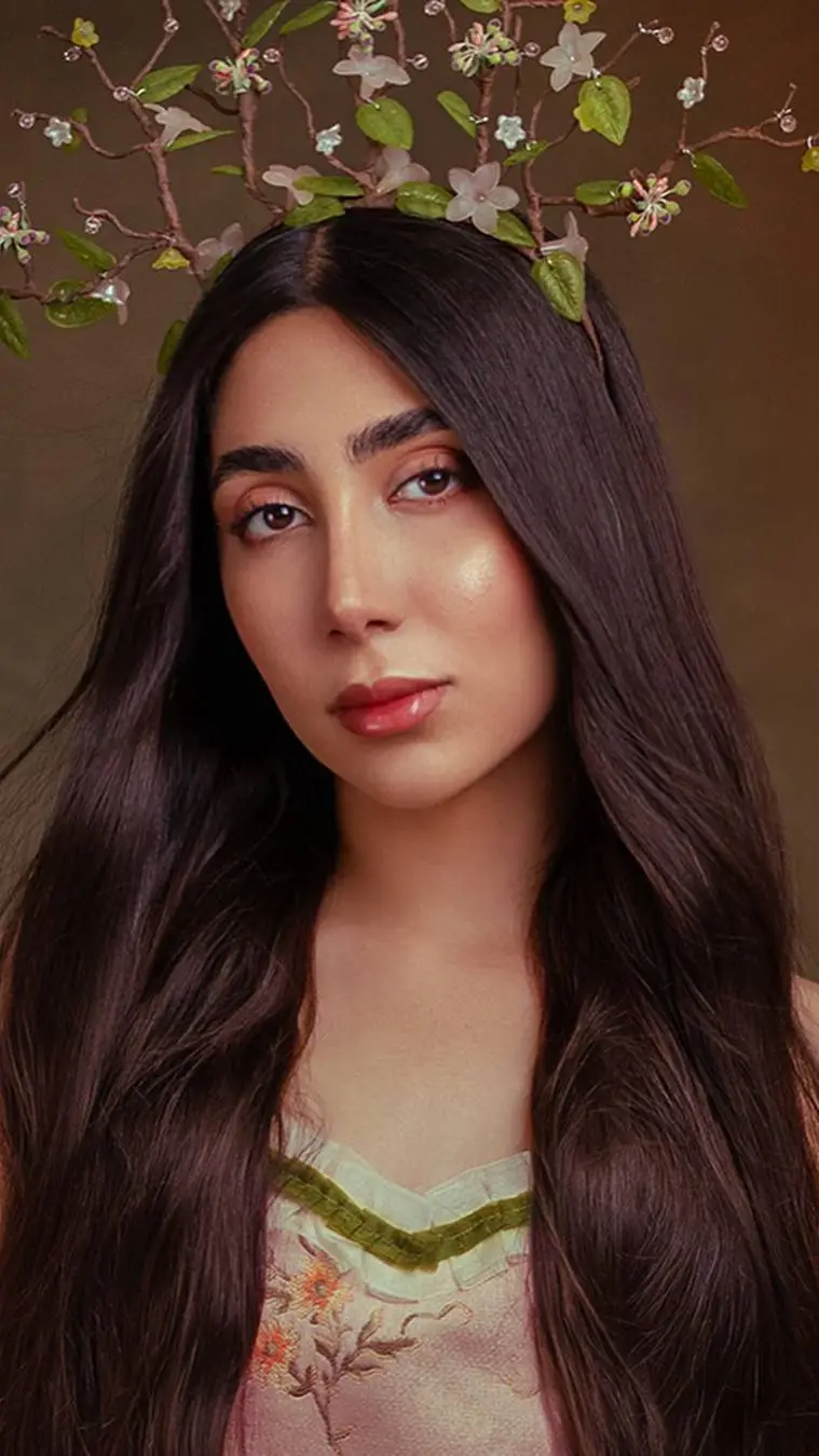 ai character: Negin Tajik  background