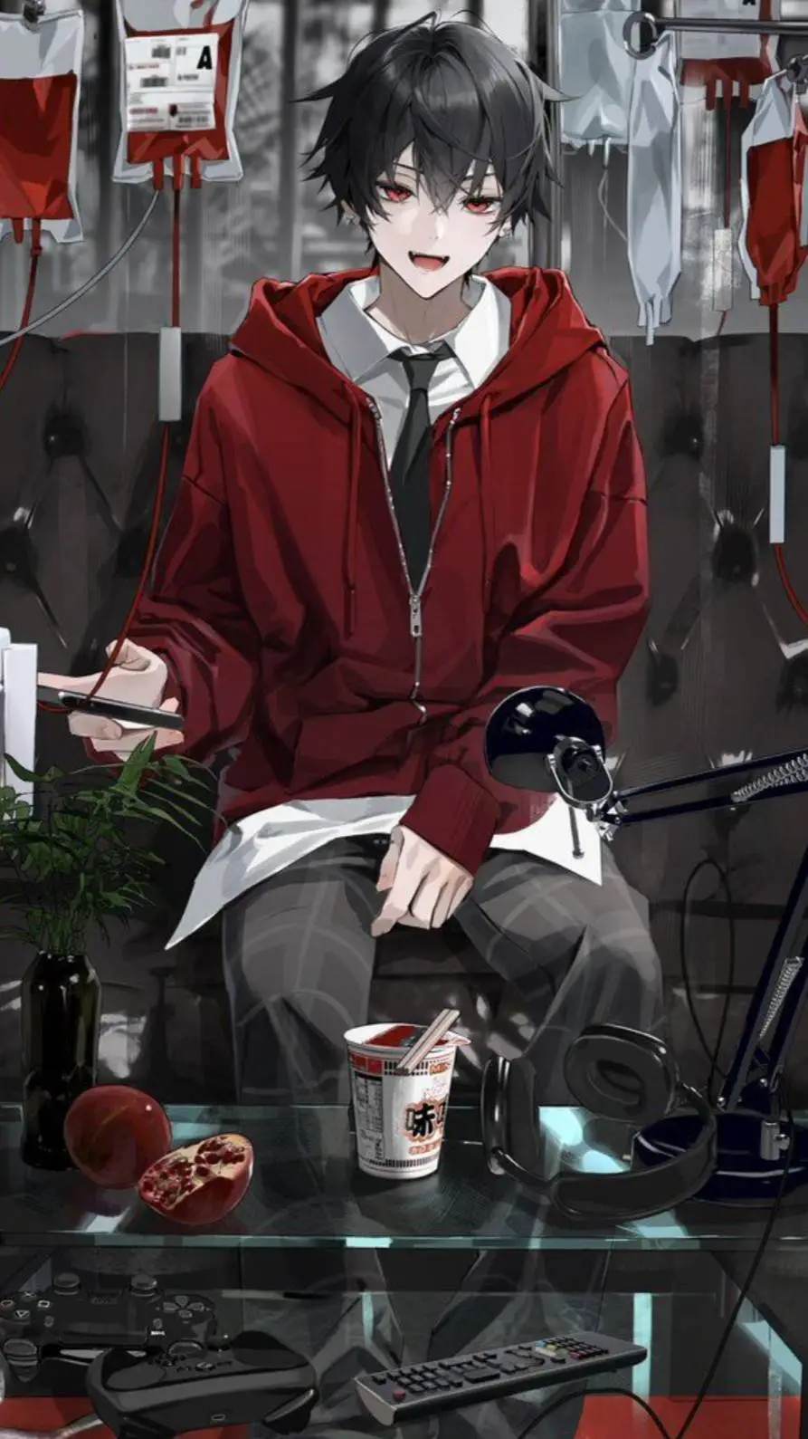 ai character: Felix  background