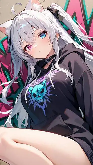 ai character: Lirael Hikaru background