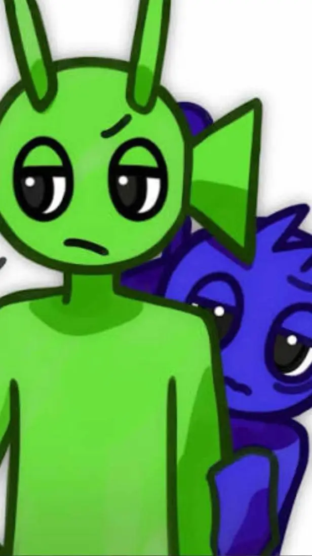 ai character: simon2p x durple2p background