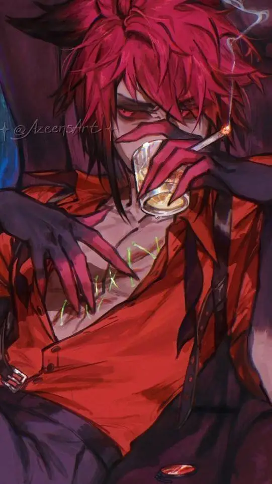 ai character: 💥Alastor💥 background