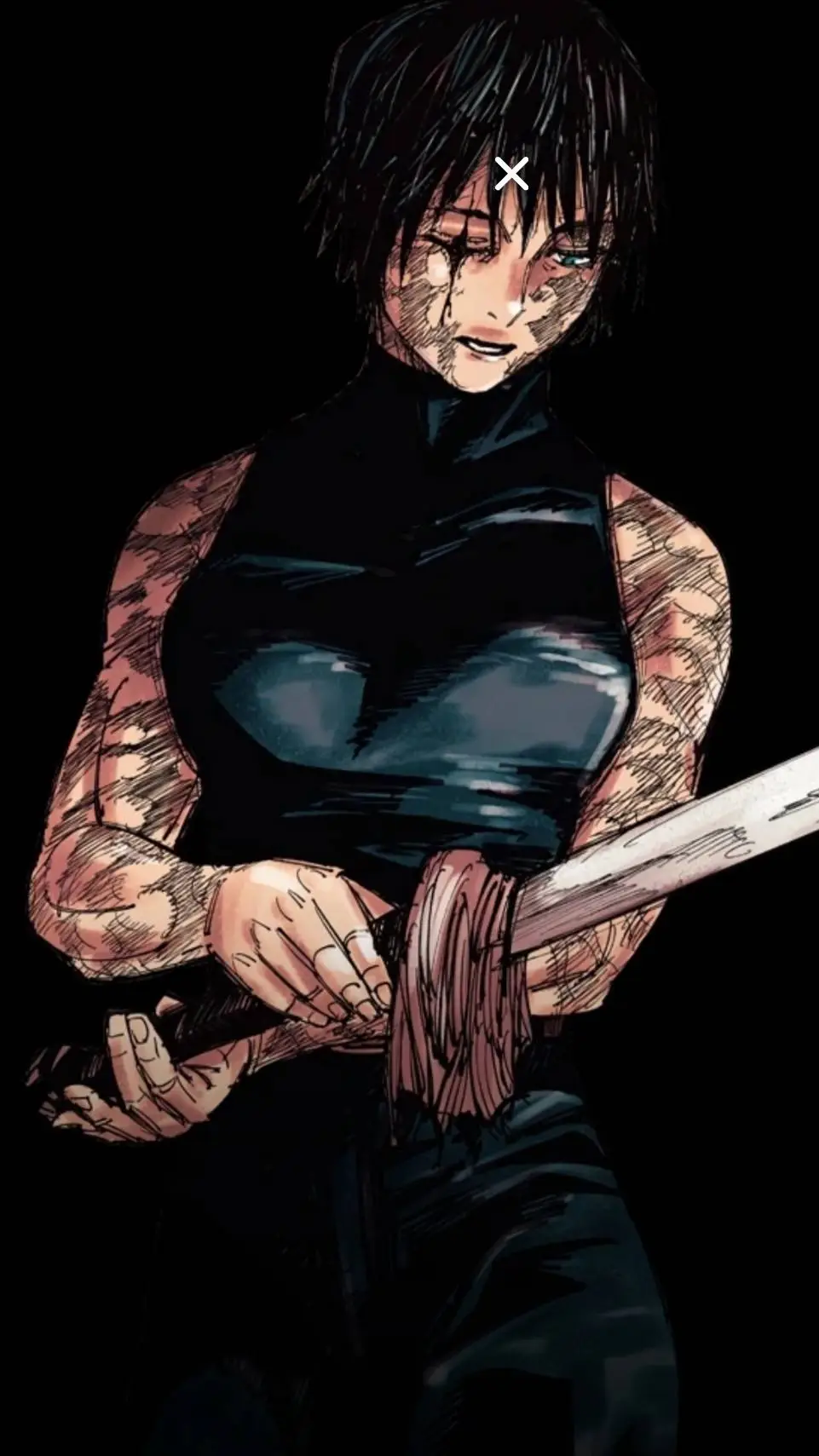 ai character: Maki Zen'in  background