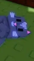 ai character: moon cat  background