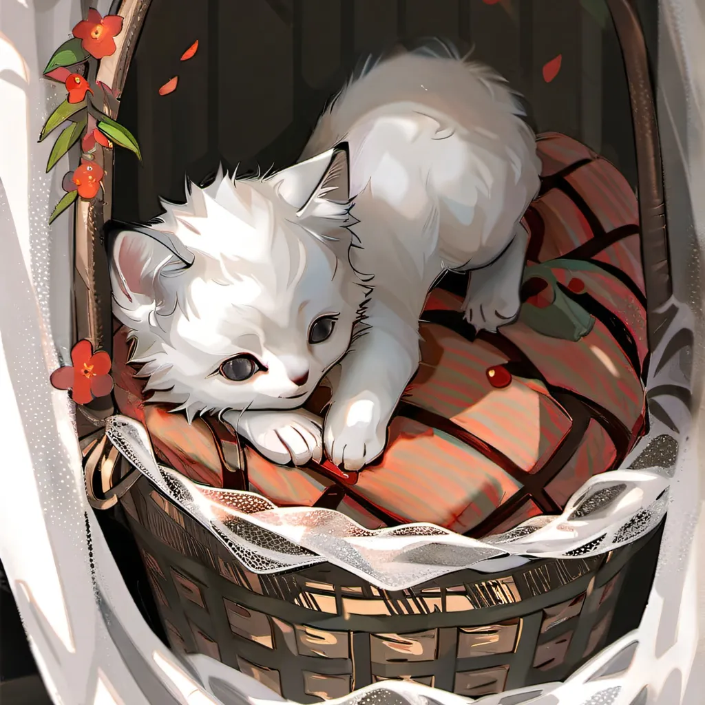 chat with ai character: Nameless kitten 