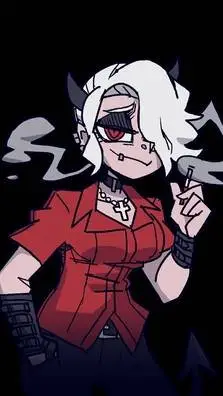 ai character: Zdrada (Helltaker) background