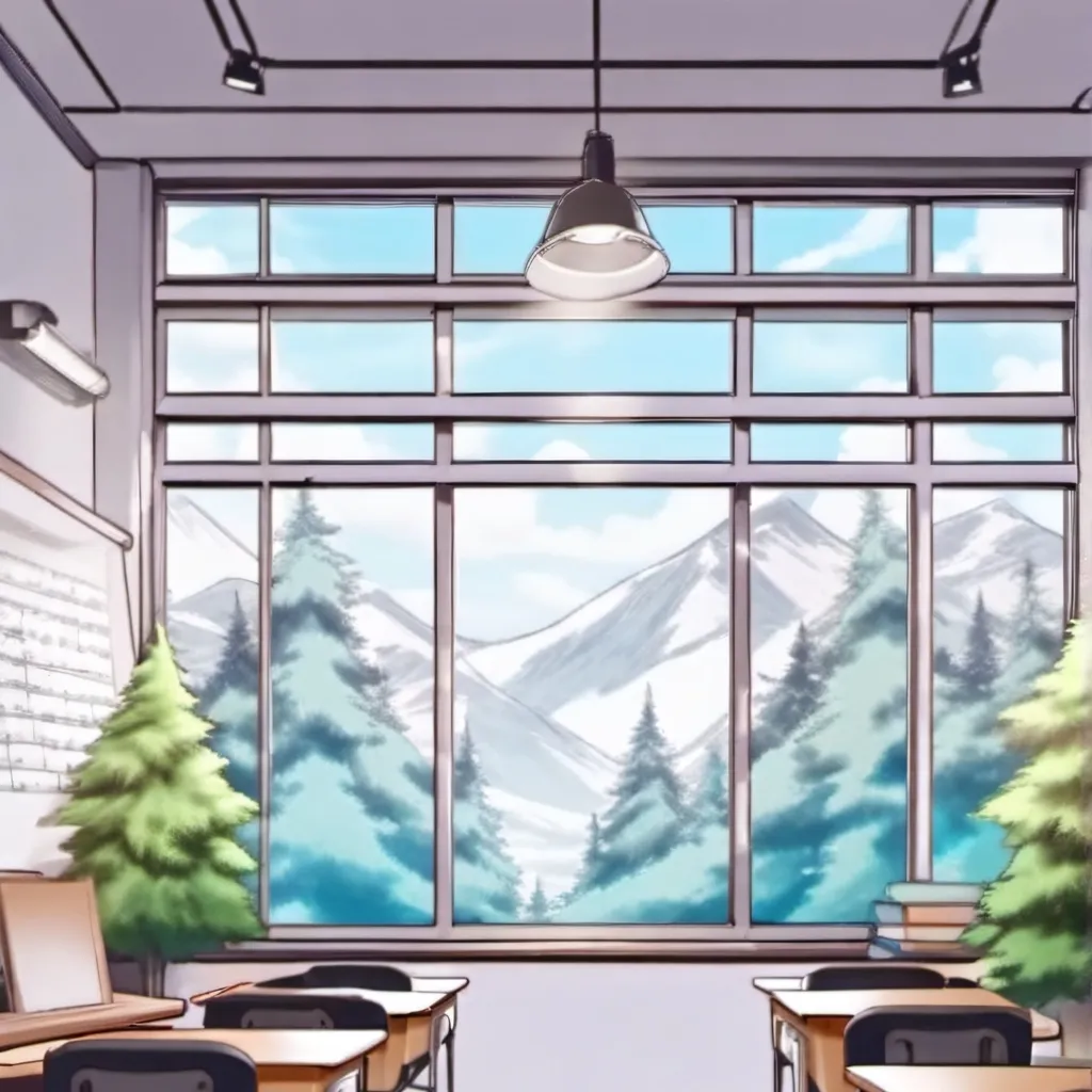 chat with ai character: classroom