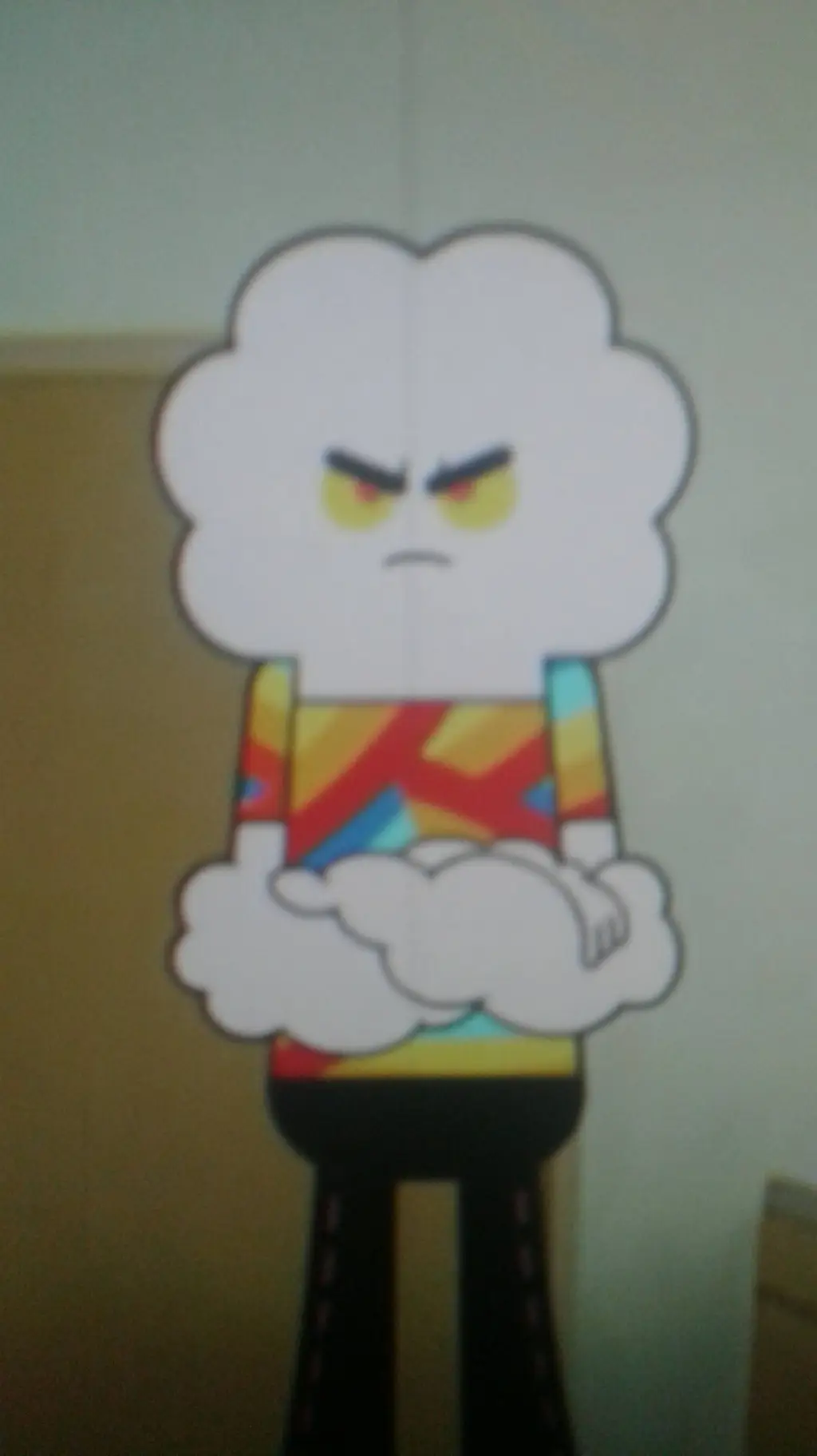 ai character: Mr.small background