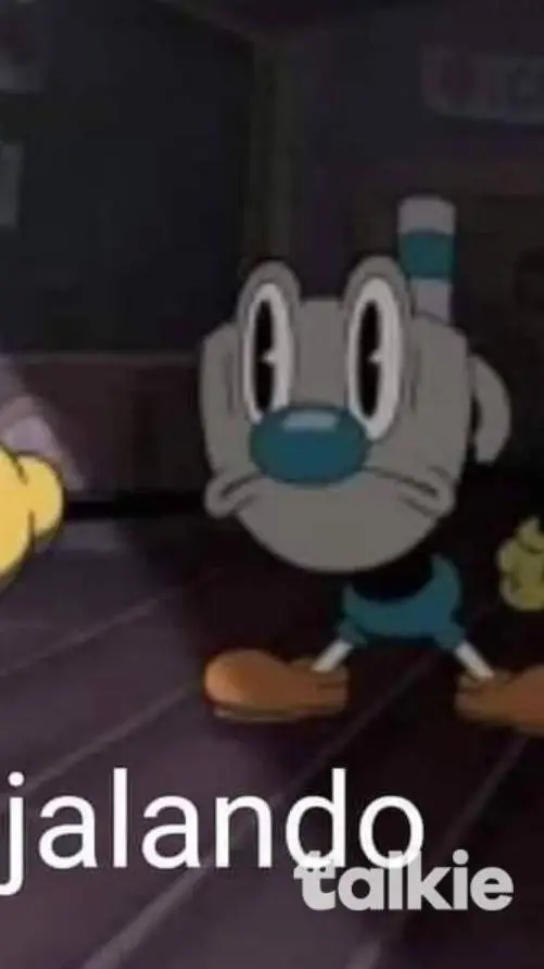 ai character: show of cuphead background